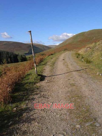Photo old road sign above - photo,