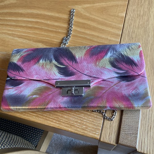 Multi coloured clutch bag - bag, leko