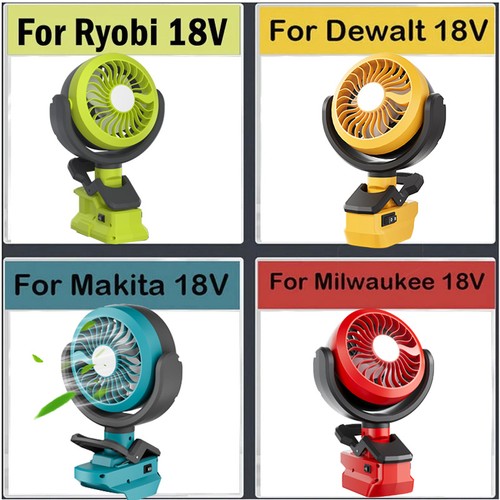 Cordless jobsite camping fan - cordless,