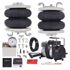 2x Rear Air Suspension with Compressor Kit for Fiat Ducato Citroën Jumper 1994-