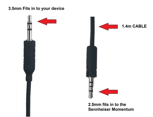 Audio jack 5mm to - 2.5mm, 3.5mm