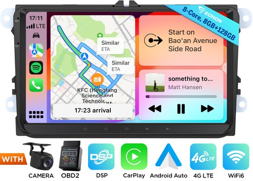 Android car stereo for vw - 13, 9"car