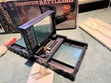 Vintage 1980s Electronic Battleships Game