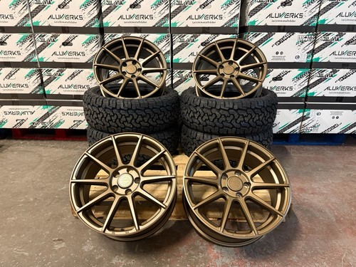 Bronze turis alloy wheels - 18",