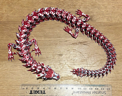 Spiked articulated dragon - spiked,