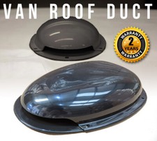 LOW PROFILE BLACK ROOF AIR VENT DUCT VENTILATOR HORSEBOX CARAVAN TRANSIT TRUCK