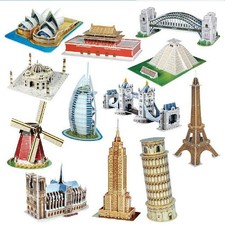 3D Models Famous Buildings & Landmarks Architecture Replicas Puzzle
