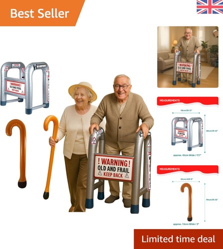 Hilarious inflatable zimmer - hilarious,
