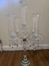 Crystal Glass Candle Holder