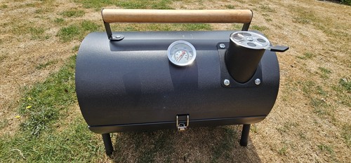 Portable charcoal mini barrel - charcoal,