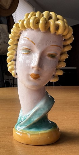 Goldscheider art deco bust - goldscheider,