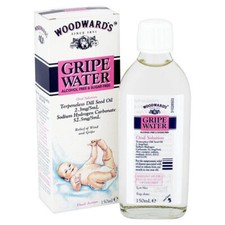 WOODWARDS GRIPE WATER - 150ML Wind Relief Gripe Relief For Babies From 1 Month