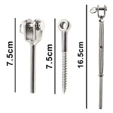 10X Stainless Steel Wire Rope