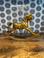 Large Vintage brass rocking