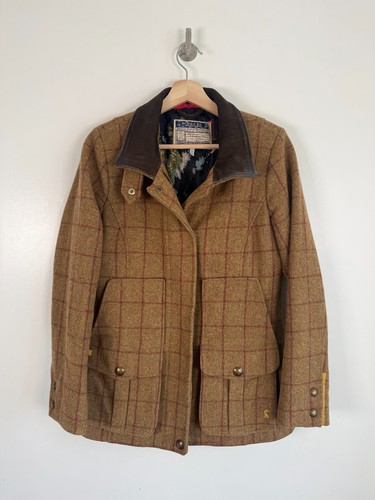 Joules tweed field coat jacket - tweed,