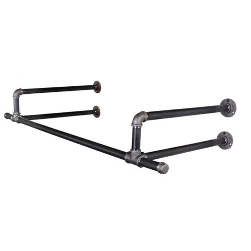 Double hanging clothes rail - double,