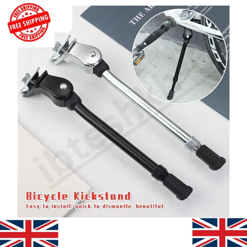 Bike kick stand - kick, cycle