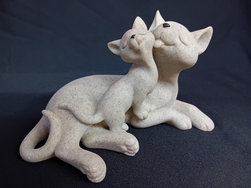 Fountasia sculptures cats - sculptures, 'cats'