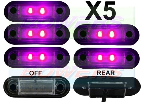 12v 24v flush - 5, purple