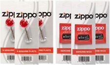 Zippo flints & Wicks 2406N 6