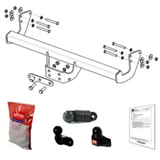 Witter Towbar For Mercedes Viano MPV (W447) 2015 Onwards - Flange Tow Bar
