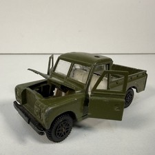 DINKY TOYS Land Rover 109 W.B Vintage Toy Car Khaki Green Made In England