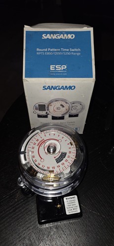 Sangamo time switch solar - solar, dial