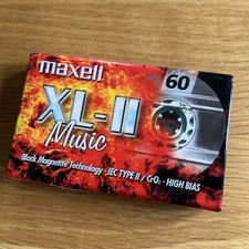  MAXELL XL-II 60  MINUTE BLANK