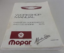 Shop Manual / Workshop Manual Jensen Interceptor MK. III from 1971 onwards