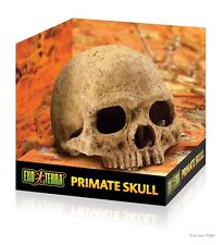 Exo Terra Primate Skull Decoration Reptile Hide Cave Vivarium Dragon Gecko
