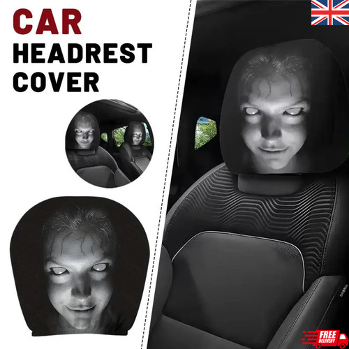 4pcs car headrest covers - 2/4pcs,