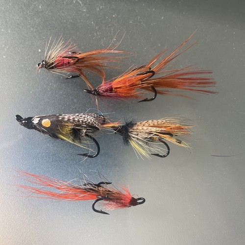 Joblot salmon fishing flies - joblot,
