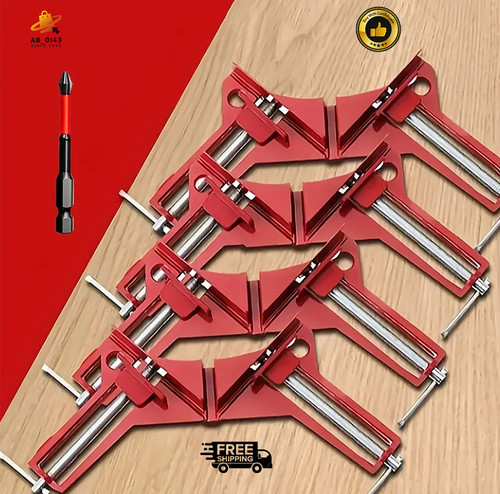 Right angle corner - right, clamp