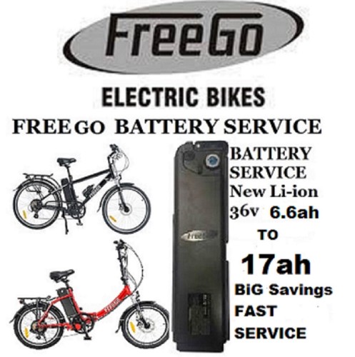 Freego electric bike - bike, battery