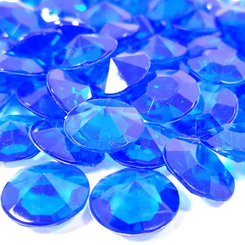 Blue diamante scatter crystals - diamante,