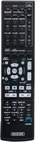 Replaced remote axd7661 - replaced,