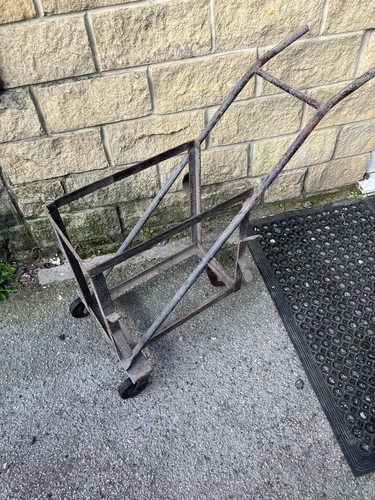 Welding gas bottle trolley - welding,
