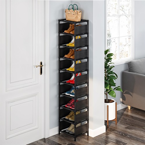 Tier metal shoe rack stand - tier,