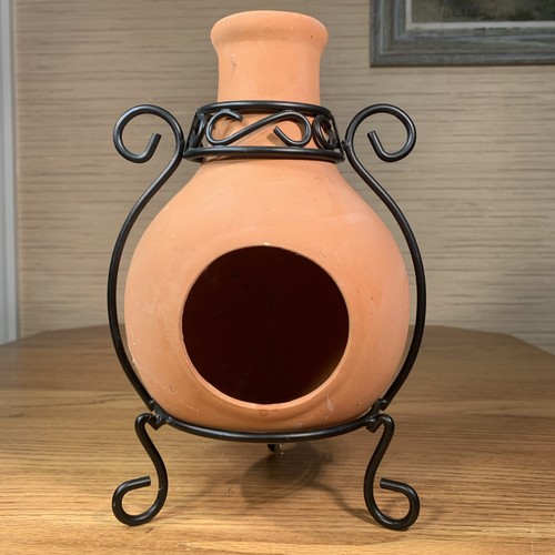 Mini terracotta chiminea - mini,