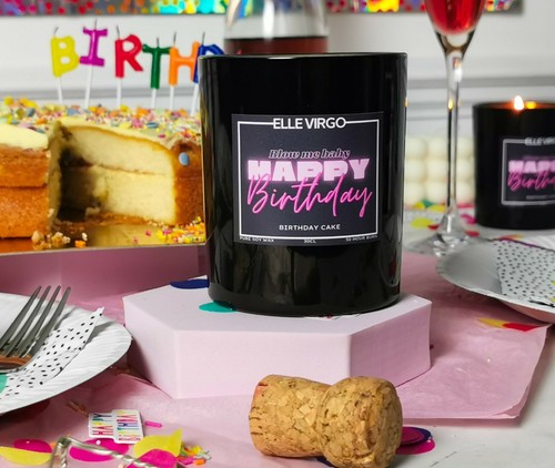 Birthday candle soy wax - soy,