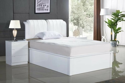 White high gloss - white, solid