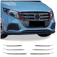 For Mercedes VITO W447 2024-ON Chrome Front Grill 6 pcs S.STEEL