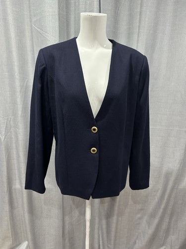 Vintage 80s mandy marsh navy - vintage,