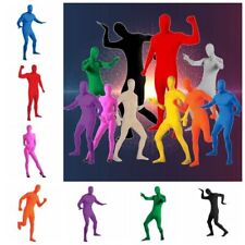 Party Costume Invisible Morph Suit Adult Men Women Full Body Spandex Jumpsuit UK