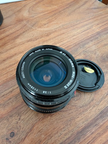 Sigma 28mm mini wide - sigma, mini-