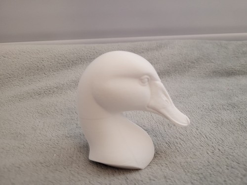 Elegant swan bust ornament - swan,