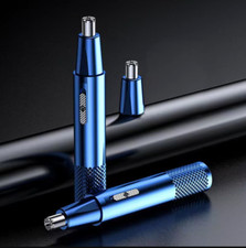 Nose Hair Trimmer USB Charging New High Quality Electric Portable Men BLUE