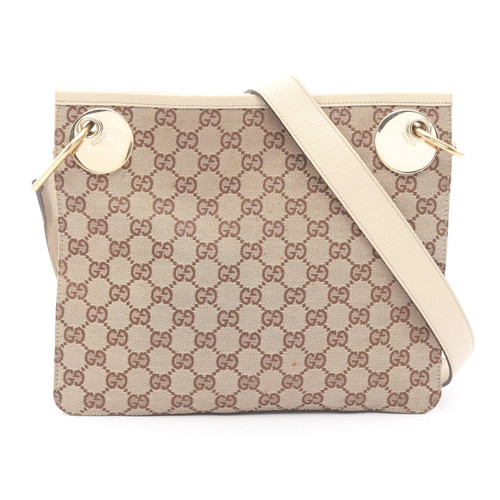Gucci shoulder bag brown - gucci, gg
