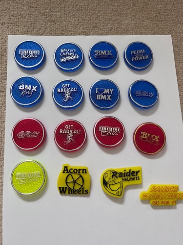 Vintage 1980s bmx badge - vintage,