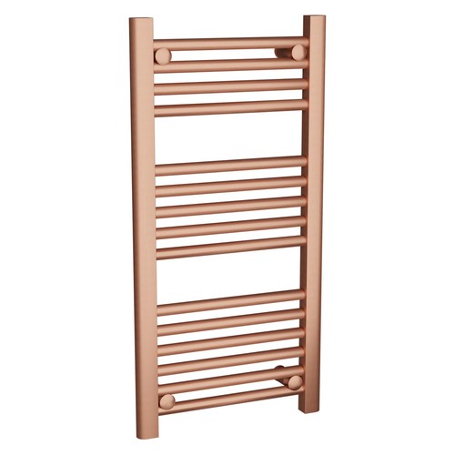 Brushed copper towel rail - towel,